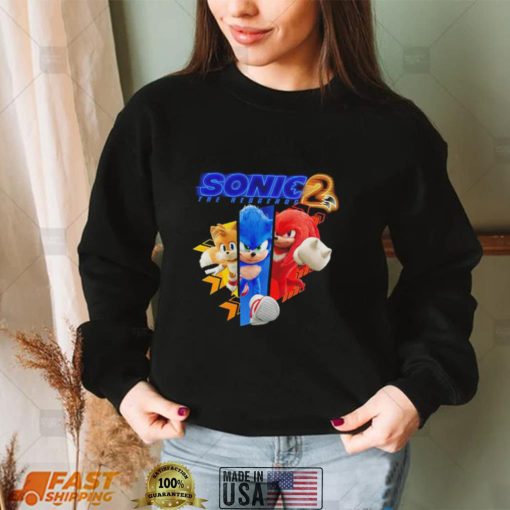 Sonic 2 Character Running shirt