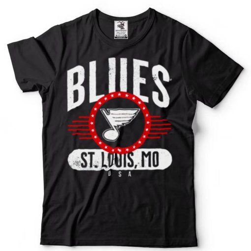 St. Louis Blues Hockey Mo USA logo 2022 T shirt