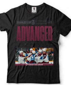 Stanley Cup Playoffs Advanced Navy Federal Credit Union Colorado Avalanche poster 2022 shirt