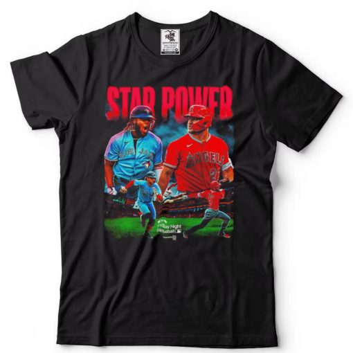 Star Power Blue Jays vs Angels shirt