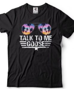 Talk To Me Goose Design Hawaiian Aloha T Shirt