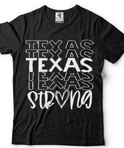 Texas Strong Messy Heart Shirt