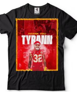 Thank You Tyrann Mathieu 32 Kansas City Chiefs T Shirt