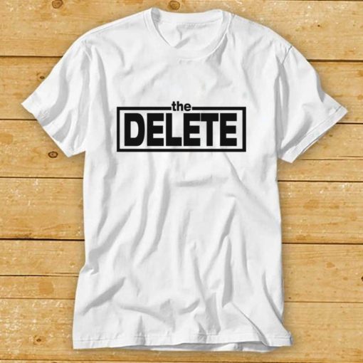 The Delete Shirt Black