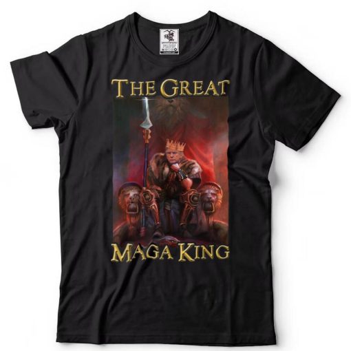 The Great Maga King Funny Trump Ultra Maga King T Shirt