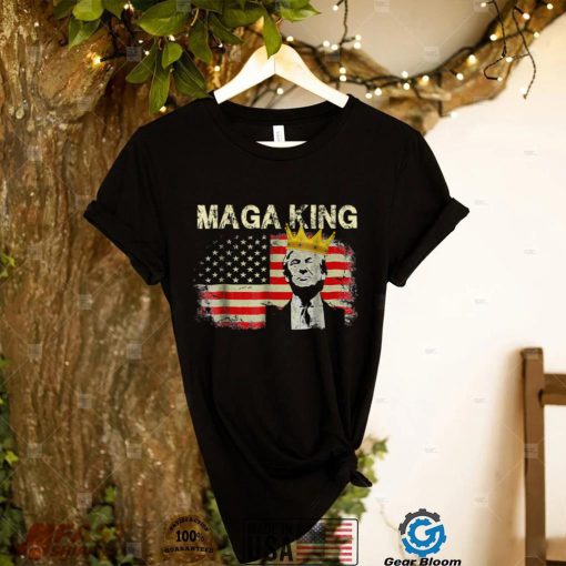 The Great Maga King Patriotic Funny Trump Ultra Maga King Shirt