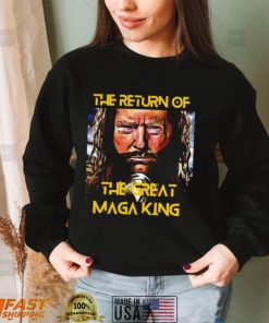 The Return Of The Great Maga King Ultra Maga Trump shirt