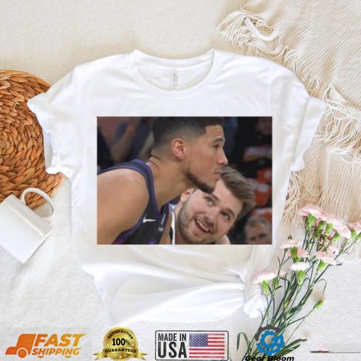 The luka special luka doncic and devin booker shirt