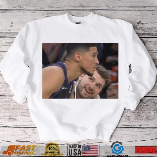 The luka special luka doncic and devin booker shirt