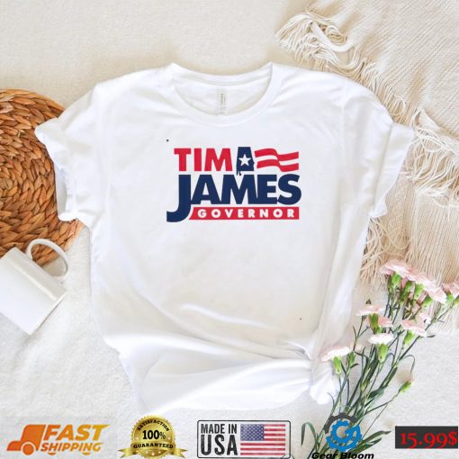 Tim James for Governor logo T shirt