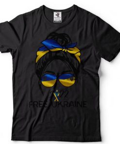 Ukrainian Flag Ukraine Pride Women Messy Bun 2022 Free Ukraine Shirt