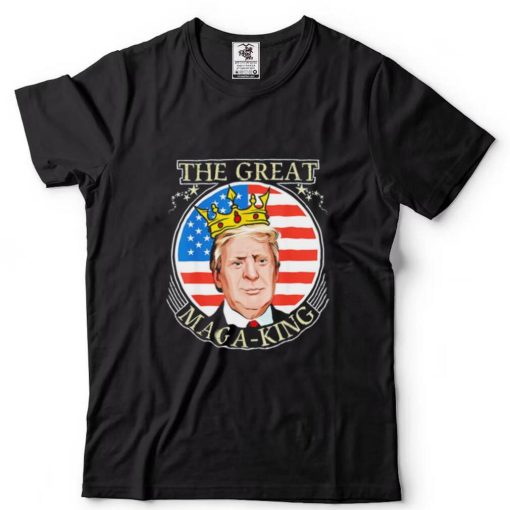 Ultra Maga The Great Maga King Trump T Shirt