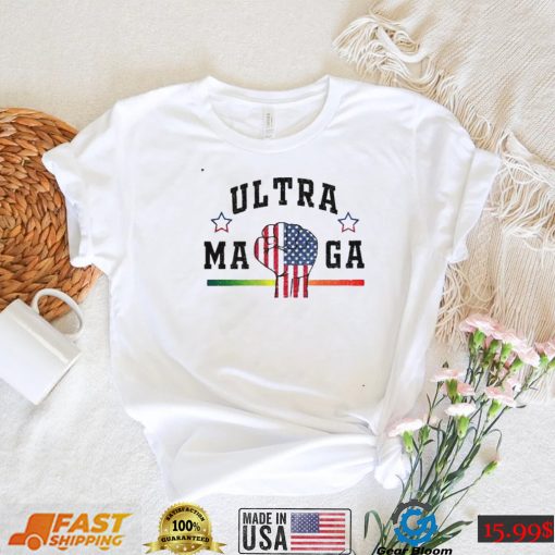 Ultra Maga The Return Of Trump Maga King Flag America T Shirt