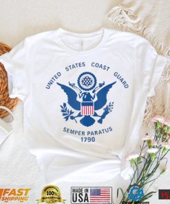 United States Coast Guard Senper Paratus 1790 shirt