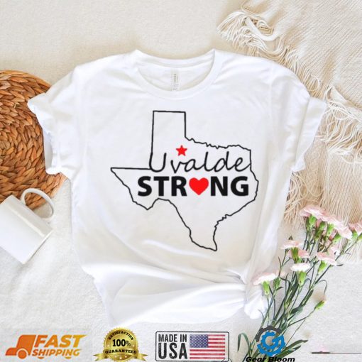 Uvalde Strong Gun Control Now Texas Unisex Shirt