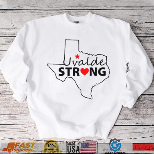 Uvalde Strong Gun Control Now Texas Unisex Shirt