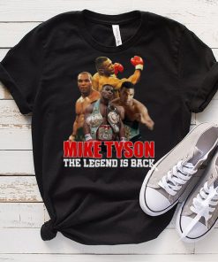 Vintage Men's Mike Tyson Legend Boxing The Legend Is Back T Shirt