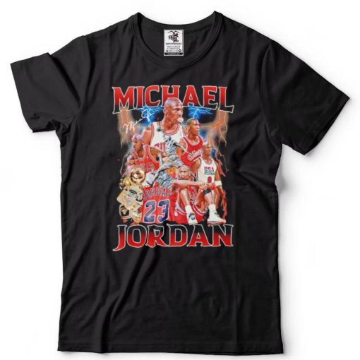 Vintage Michal Jordan Chicago Bulls signature shirt