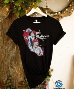 We Believe Los Angeles Shohei Ohtani And Mike Trout Logo T Shirt