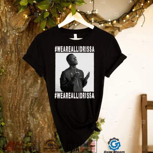 #WeAreAllIdrissa T shirt is to show their support for Idrissa Gana Gueye, We Are All Idrissa shirt