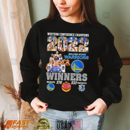 Western Conference Champions 2022 Golden State Warrirors winners shirt