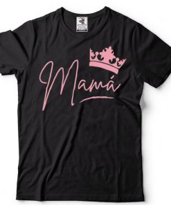 Womens Mamá Queen Spanish Mother’s Day T Shirt