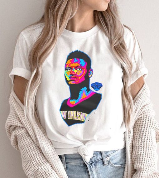 Zion Williamson New Orleans Pelicans Artist Series T Shirt