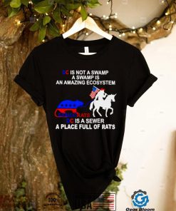 democrat is not a swamp a swamp is an amazing ecosystem shirt