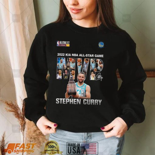 2022 Kia NBA all  Star game MVP Stephen Curry t shirt