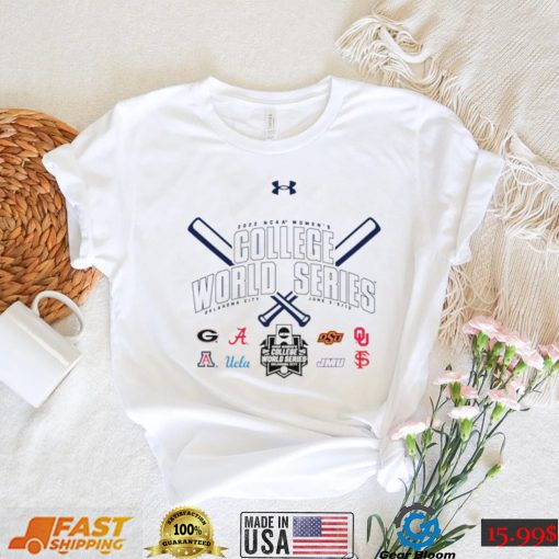 2022 NCAA Women’s College World Series Under Armour Performance shirt