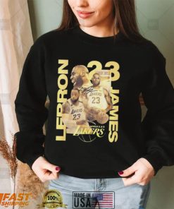 23 Lebron James Los Angeles Lakers Legend Players Signatures For Fan T Shirt