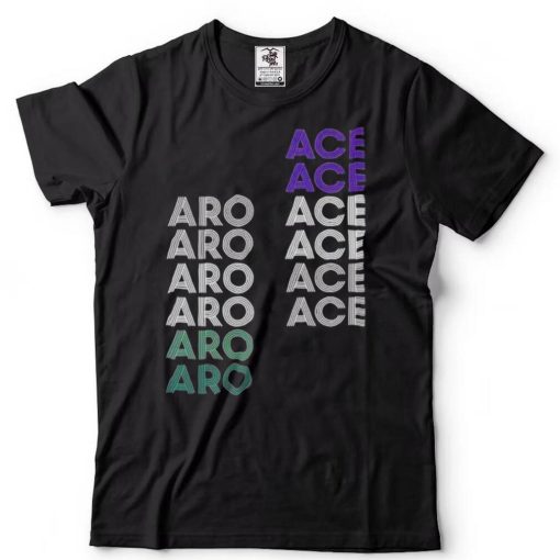 Aceoftrades retro aroace pride rain daniels aroace shirt