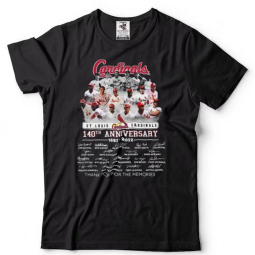 Adam Wainwright St Louis Cardinals 140th Annoversary 1882 2022 T Shirt