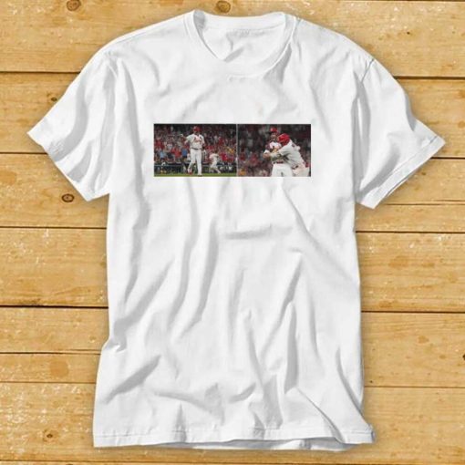 Albert Pujols St. Louis Cardinals with his 22nd career T shirt