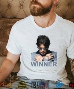 Amber Heard Deserves Prison Johnny Depp Winner T Shirt
