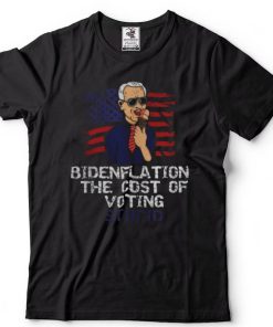Biden Flation The Cost Of Voting Stupid Anti Biden 4th July Tank ShirtTops