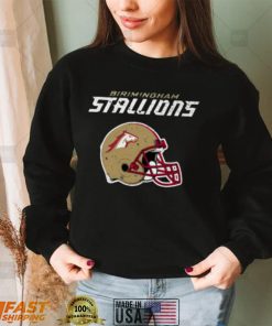 Birmingham Stallions Vintage Helmet Shirt