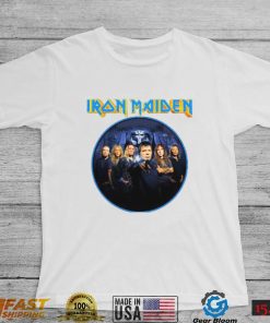 Blue Vintage Art Iron Maiden Band Unisex Sweatshirt