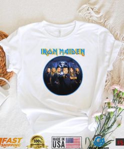 Blue Vintage Art Iron Maiden Band Unisex Sweatshirt