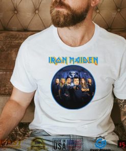 Blue Vintage Art Iron Maiden Band Unisex Sweatshirt