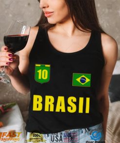 Brasil Brazil Soccer Player Jersey Flag Trikot Clothing Shirt