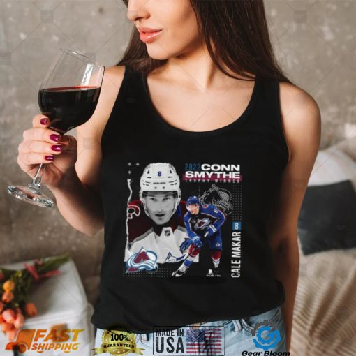 Cale Makar Colorado Avalanche Stanley Cup Champions MVP Conn Smythe Shirt