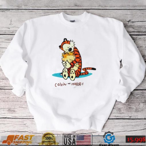 Calvin And Hobbes Hugging T Shirt