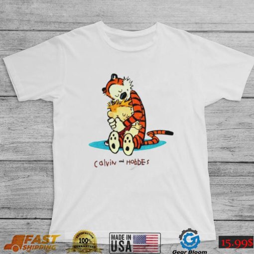 Calvin And Hobbes Hugging T Shirt