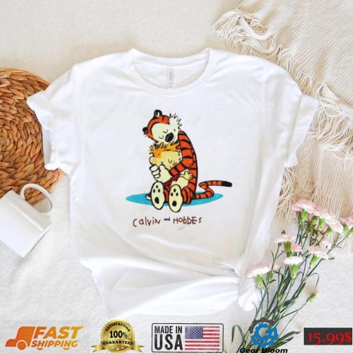 Calvin And Hobbes Hugging T Shirt