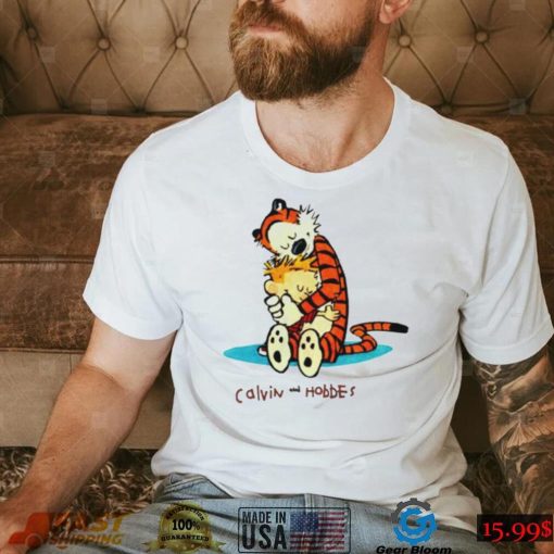 Calvin And Hobbes Hugging T Shirt