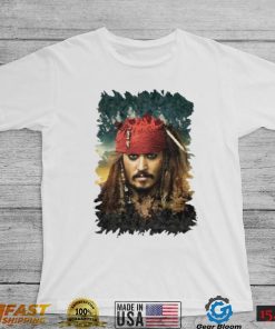 Captain Jack Sparrow Pirates Of The Caribbean Art Unisex Sweatshirt