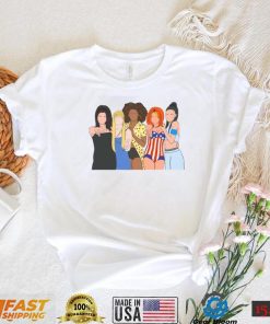 Cartoon Art Spice Girls Band Unisex T Shirt