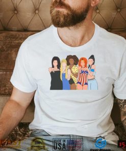 Cartoon Art Spice Girls Band Unisex T Shirt