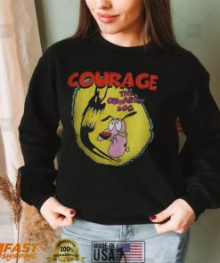 Cartoon Network Courage The Cowardly Dog Shadow T Shirt